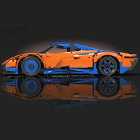 Building Blocks Set 13098 MOC APP RC Speed Tail Car W/Motor Brick Kids Toy Model