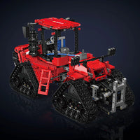 MOULD KING 18020S Pneumatic Crawler Tractor With Motor with 1769 Pieces