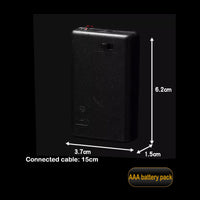 Brick Shine light kit battery packs - AA, AAA, coin or button battery