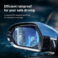 Baseus 0.15mm RainpBroof Film for Car Rear-View Mirror Transparent