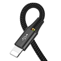 Baseus 4 in 1 Nylon Braided Cable (2 x Lightning Type-C Micro USB) 3.5A 1.2m (CA1T4-A01)-Black