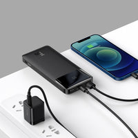 Baseus Bipow Digital Display Power Bank 10000mAh 15W (Overseas Edition) PPBD050001-Black