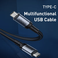 Baseus Cafule series cable Type-C PD3.1 Gen2 100W (20V/5A) 1M