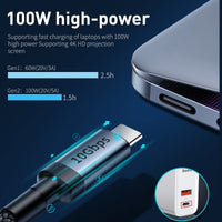 Baseus Cafule series cable Type-C PD3.1 Gen2 100W (20V/5A) 1M