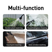 Baseus Dual Power Portable Electric Car Wash Spray Nozzle Set-Black