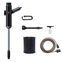 Baseus Dual Power Portable Electric Car Wash Spray Nozzle Set-Black