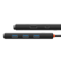 Baseus Lite Series 5-Port Type-C HUB Docking Station (Type-C to HDMI+USB3.03+PD)-Black