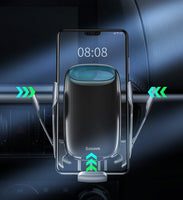 Baseus Milky Way Electric Bracket Wireless Charger 15W-Black