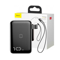 Baseus Mini S Bracket 10W Wireless Charger Power bank 10000mAh 18W-Black