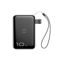 Baseus Mini S Bracket 10W Wireless Charger Power bank 10000mAh 18W-Black