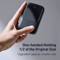 Baseus Q pow Digital Display 3A Power Bank 10000mAh (With IP Cable)