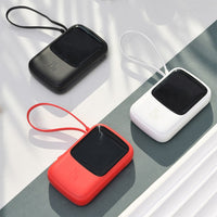Baseus Q pow Digital Display 3A Power Bank 10000mAh (With IP Cable)
