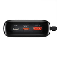 Baseus Qpow Digital Display Power Bank 20000mAh 22.5W with Type-C Cable (PPQD-I01)-Black