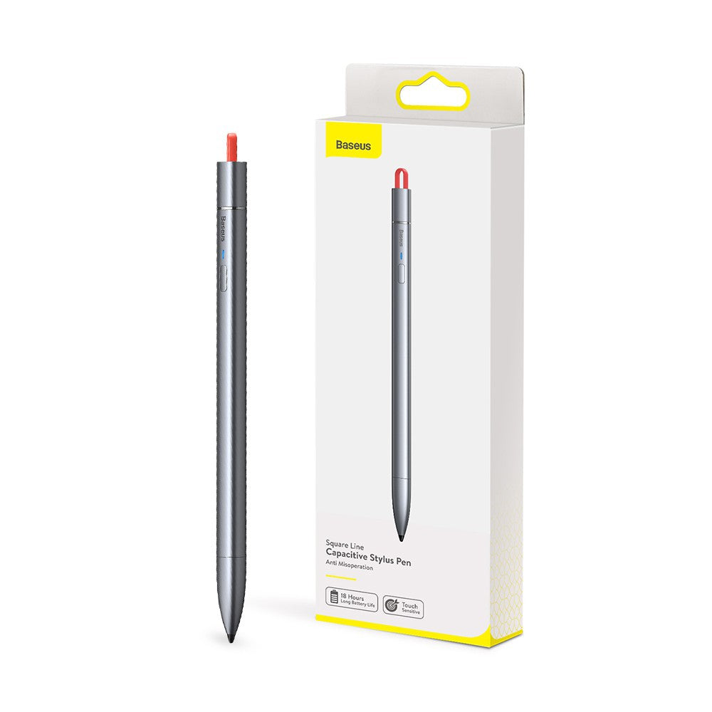 Baseus Square Line Capacitive Stylus pen (Anti misoperation)-Gray ...