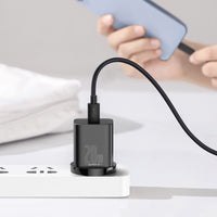 Baseus Super Si Quick Charger 1C 20W AU-Black