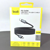 sky Budi DC265TT15B 1.5m 240W Type-C to C Cable