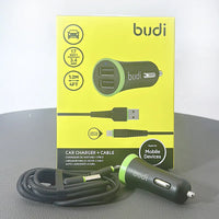 sky Budi CC061LB 3.4A 2USB Car Charger witht USB-A to Lightning combo