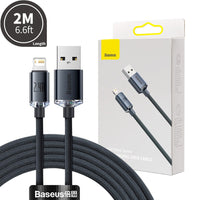 CW-FXP Baseus Crystal Shine Series Fast Charging Data Cable USB to iP 2.4A