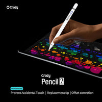 Capacitive Stylus Pencil 2nd Gen for iPad with Palm Rejection