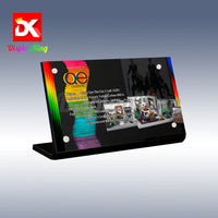 Display King - Acrylic display plaque for LEGO® Queer Eye-The Fab 5 Loft 10291
