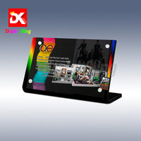 Display King - Acrylic display plaque for LEGO® Queer Eye-The Fab 5 Loft 10291