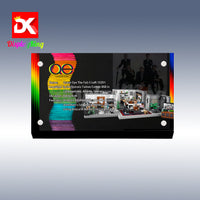 Display King - Acrylic display plaque for LEGO® Queer Eye-The Fab 5 Loft 10291