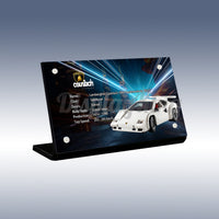 Display King - Acrylic display plaque for LEGO® Lamborghini Countach 5000Quattrovalvole 10337