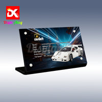 Display King - Acrylic display plaque for LEGO® Lamborghini Countach 5000Quattrovalvole 10337