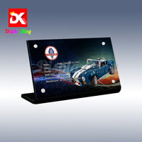 Display King - Acrylic display plaque for Lego Shelby Cobra 427 S/C 10357