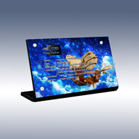 Display King - Acrylic display plaque for Lego Leonardo da Vinci's Flying Machine 10363