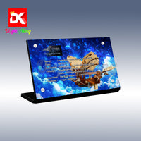 Display King - Acrylic display plaque for Lego Leonardo da Vinci's Flying Machine 10363