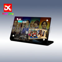Display King - Acrylic display plaque for Lego The Big Bang Theory 21302