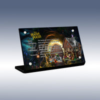 Display King - Acrylic display plaque for LEGO® Disney Hocus Pocus: The Sanderson Sisters Cottage 21341
