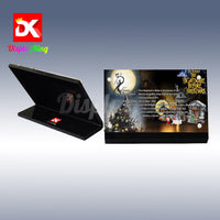 Display King - Acrylic display plaque for Lego Disney Tim Burton's The Nightmare BeforeChristmas 21351