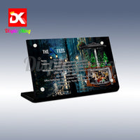 Display King - Acrylic display plaque for LEGO® The X-Files 21369