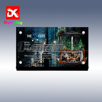 Display King - Acrylic display plaque for LEGO® The X-Files 21369
