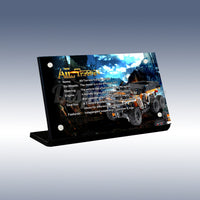 Display King - Acrylic display plaque for Lego All-Terrain Vehicle 42139