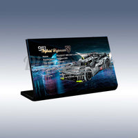 Display King - Acrylic display plaque for Lego PEUGEOT 9X8 24H Le Mans Hybrid Hypercar42156