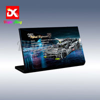 Display King - Acrylic display plaque for Lego PEUGEOT 9X8 24H Le Mans Hybrid Hypercar42156