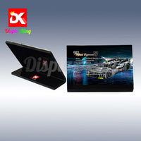 Display King - Acrylic display plaque for Lego PEUGEOT 9X8 24H Le Mans Hybrid Hypercar42156