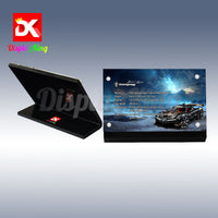 Display King - Acrylic display plaque for LEGO® Koenigsegg Sadair's Spear Megacar 42232