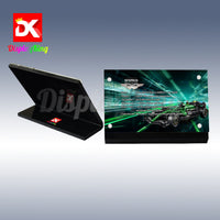 Display King - Acrylic display plaque for LEGO® Aston Martin Aramco AMR25 F1 Car 42240