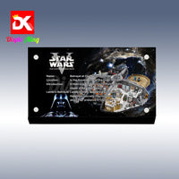 Display King - Acrylic display plaque for Lego Betrayal at cloud city 75222