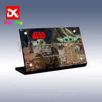 Display King - Acrylic display plaque for Lego The child 75318