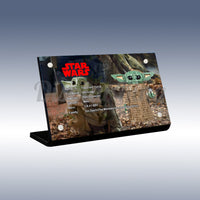 Display King - Acrylic display plaque for Lego The child 75318