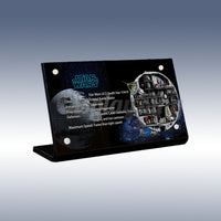Display King - Acrylic display plaque for LEGO® Death Star 75419