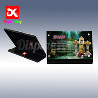 Display King - Acrylic display plaque for Lego Mummy Museum Mystery 75900