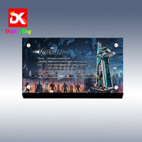 Display King - Acrylic display plaque for LEGO® Avengers Tower 76269