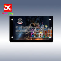 Display King - Acrylic display plaque for LEGO® X-Men: The X-Mansion 76294