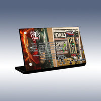 Display King - Acrylic display plaque for LEGO® Spider-Man vs. Mysterio: The Daily Bugle 76342